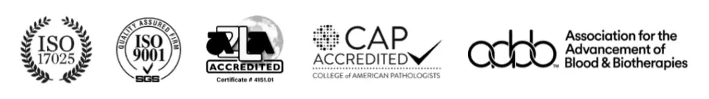 Todas nuestras pruebas cuentan con el respaldo de todas estas acreditaciones